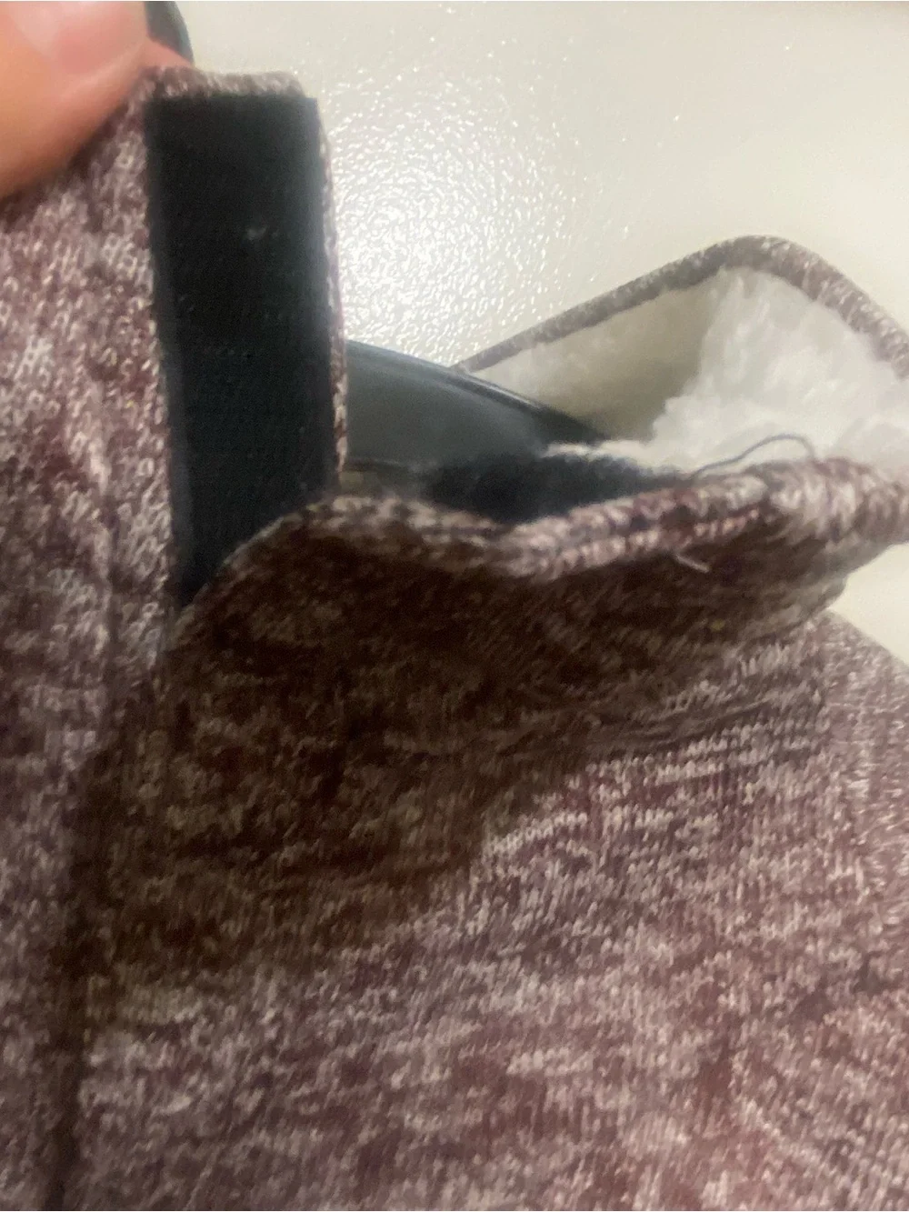 Berkshire Pet Collection L Polartec Dog Sweater Fleece  Brown Red White NWT New